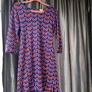 Women’s size medium Hatley dress blue, purple, coral